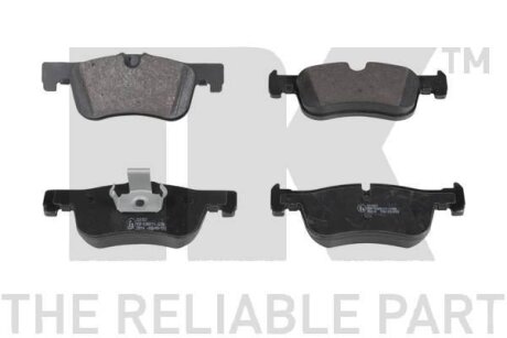 Гальмівні дискові колодки, комплект NK 221557