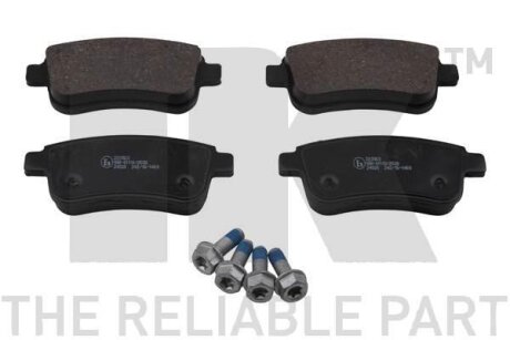 Гальмівні дискові колодки, комплект NK 223963