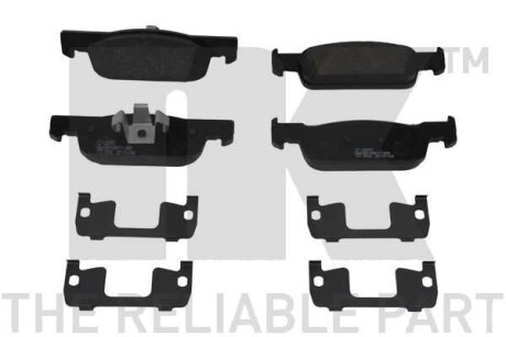 Гальмівні дискові колодки, комплект NK 223970