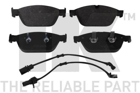 Гальмівні дискові колодки, комплект NK 2247104