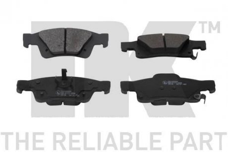 Фото гальмівні дискові колодки, комплект NK 229329 Гальмівні дискові колодки, комплект NK 229329