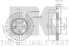 Диск гальмівний невентильований NK 314539 (фото 3)