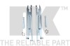 Планка разжимная тормозных колодок NK 424301 (фото 1)