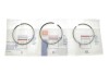 Кільця поршневі Fiat Ducato 1.9D/TD 90- (82.60mm/STD) (2.5-2-3) = 8920660000 NPR 120 020 0036 00 (фото 1)