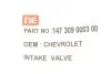 Клапан (впуск) Chevrolet Aveo/Lacetti 1.4 16V 06- (28.55х5.98х101.65) = 5614020000 NPR 147 309 0003 00 (фото 2)