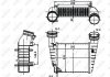 Радіатор інтеркулера VW Passat 1.9/2.0 TDI 00-05 NRF 30138A (фото 2)
