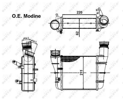 Интеркулер NRF 30148