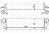 Радіатор інтеркулера BMW 5 (F10)/7 (F01/F02/F03/F04) 2.0/3.0D 08- NRF 30523 (фото 2)
