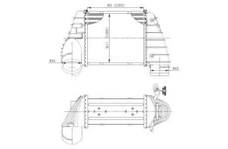 Интеркулер NRF 309040