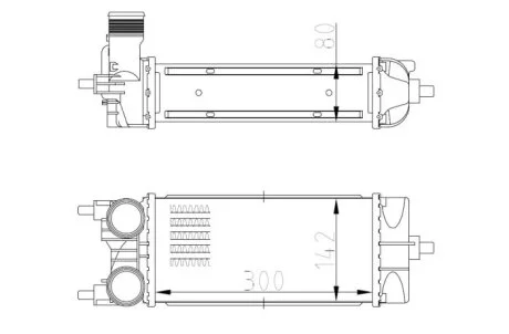 Интеркулер NRF 309071