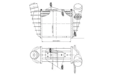 Интеркулер NRF 309073