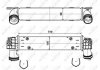 Радіатор інтеркулера BMW 1 (E81/E82/E87/E88)/3 (E90-E93)/X1 (E84) 2.0D N47 04-15 NRF 30907A (фото 2)