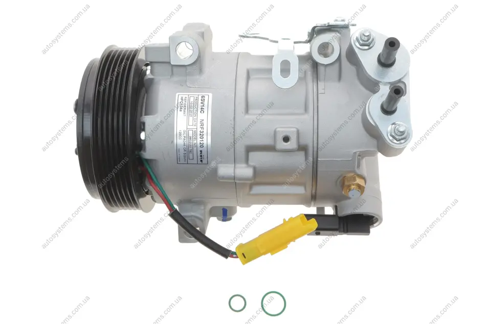 Компресор кондиціонера Citroen C4 Cactus 1.5-1.6 HDi 14- (6PK) NRF 320120 (фото 1)