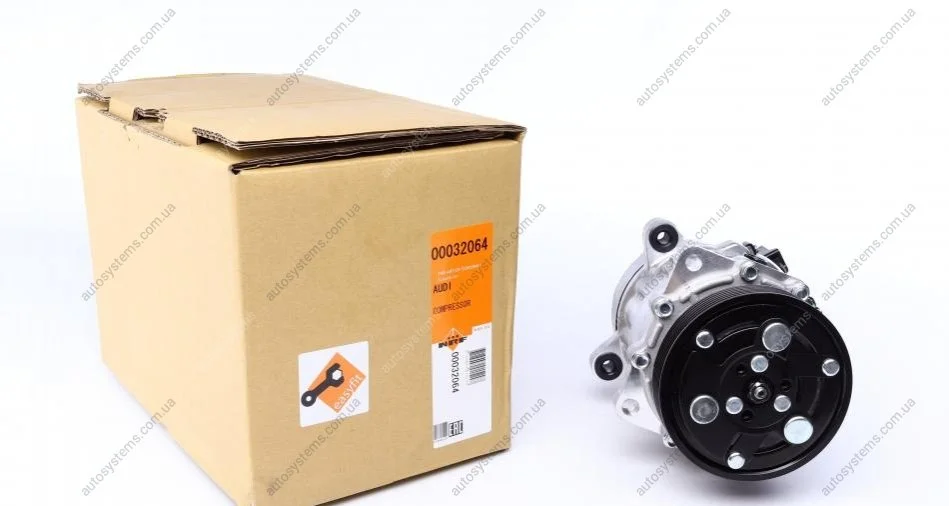 Компресор кондиціонера VW Caddy II 93-15 NRF 32064 (фото 1)
