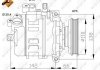 Компресор кондиціонера Audi A4/A6 1.9TDI 00-05 NRF 32106 (фото 2)