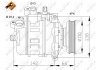 Компресор кондиціонера Audi A4/A6 1.9TDI 00-05 NRF 32106 (фото 10)