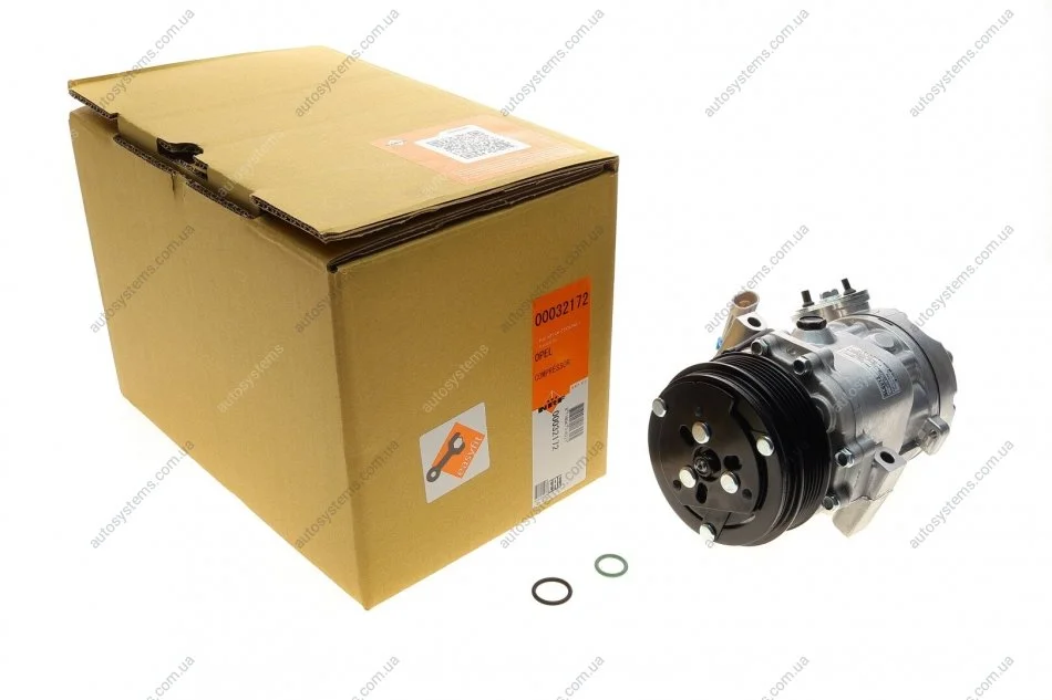 Компресор кондиціонера Opel Astra G/Combo/Corsa C 1.6-2.2D 98- NRF 32172 (фото 1)