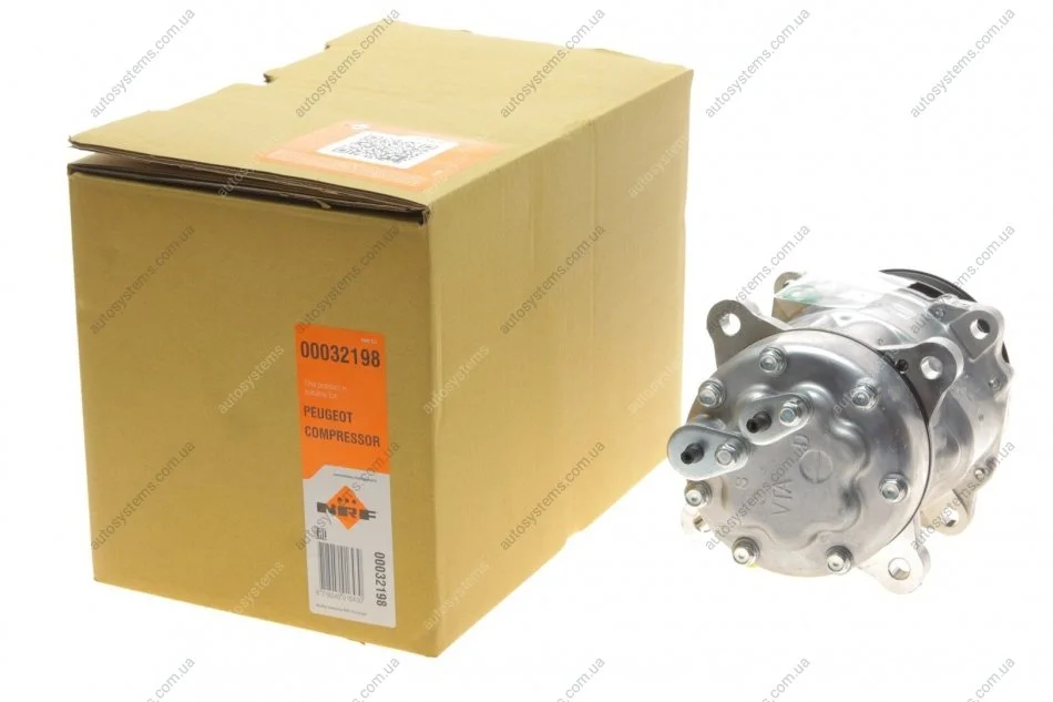 Компресор кондиціонера Citroen Berlingo/Peugeot Partner 1.9D/2.0HDI 96-15 NRF 32198 (фото 1)