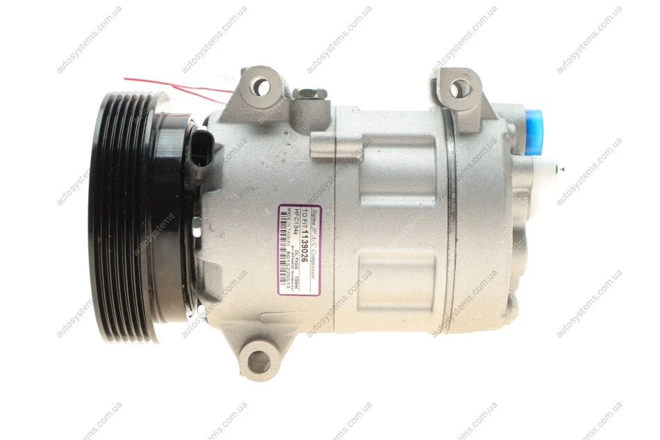 Компресор кондиціонера Nissan Qashqai/Renault Megane/Scenic 1.4-2.0 98- NRF 32208 (фото 1)