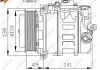 Компресор кондиціонера MB C-Class (W203/S203) 1.8 02-08 NRF 32215 (фото 2)