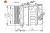 Компресор кондиціонера MB C-Class (W203/S203) 1.8 02-08 NRF 32215 (фото 2)