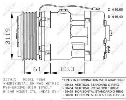 Компрессор NRF 32286