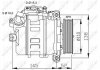 Компресор кондиціонера BMW 5 (E60/E61)/6 (E63/E64) 2.5/3.0i 04-10 NRF 32435 (фото 2)