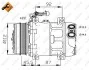 Компресор кондиціонера Fiat Ducato 2.3/3.0JTD 02-/Peugeot Boxer/Citroen Jumper 2.2/3.0HDi 06- NRF 32701 (фото 2)