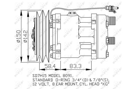 Компрессор NRF 32767