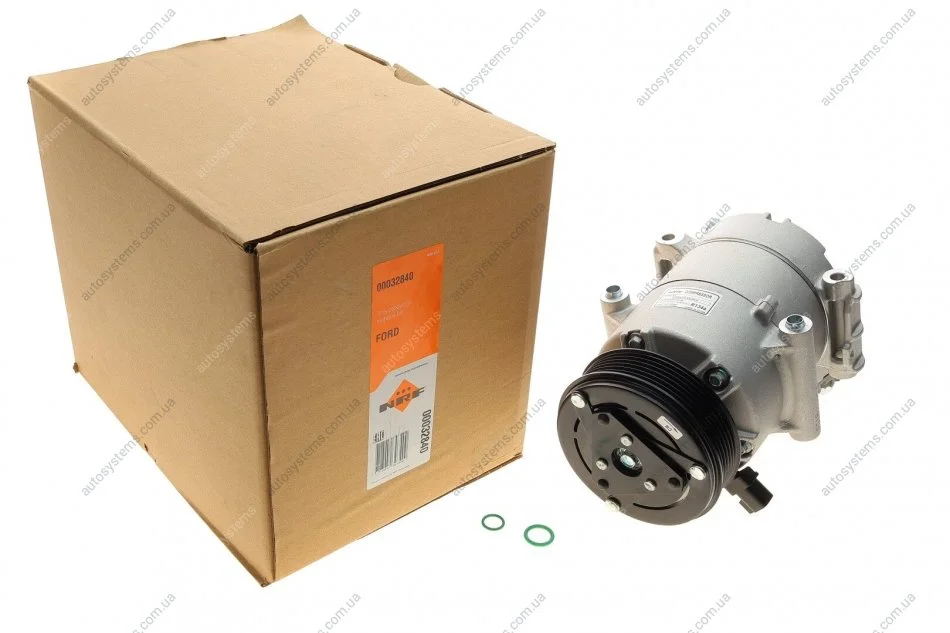 Компресор кондиціонера Ford Fiesta VI/Focus III 1.25-1.6/1.4TDCI/1.6TDCI 10- NRF 32840 (фото 1)