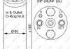 Осушувач кондиціонера Mazda 323/626/Premacy 1.4-2.0 97-05 NRF 33125 (фото 3)