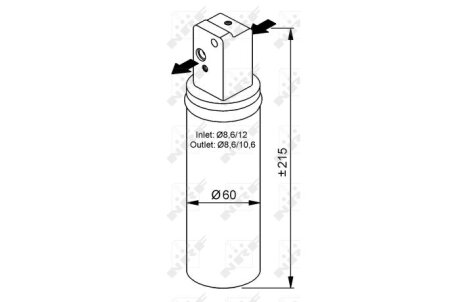 Осушитель кондиционера NRF 33139