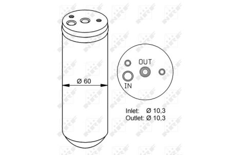 Осушитель кондиционера NRF 33293