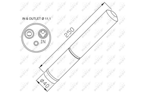 Осушитель кондиционера NRF 33295