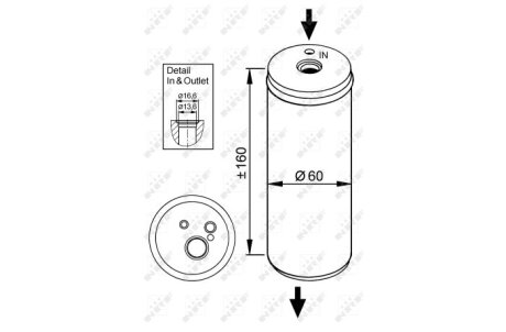 Осушитель кондиционера NRF 33296