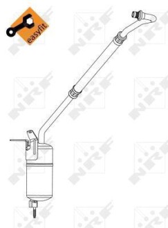 Осушитель кондиционера NRF 33354