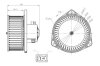Вентилятор отопителя салона NRF 34303 (фото 1)