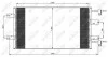Радіатор кондиціонера Renault Trafic/Opel Vivaro 2.0D/2.5D 01- NRF 35505 (фото 2)