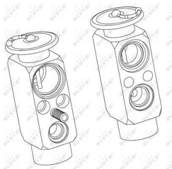 Клапан расширительный кондиционера NRF 38398