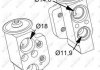 Клапан системи кондиціонування (розширювальний) VW Caddy 03- NRF 38417 (фото 2)