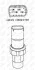Датчик тиску кондиціонера BMW 5 (E39)/7 (E38) 94-04 NRF 38925 (фото 2)