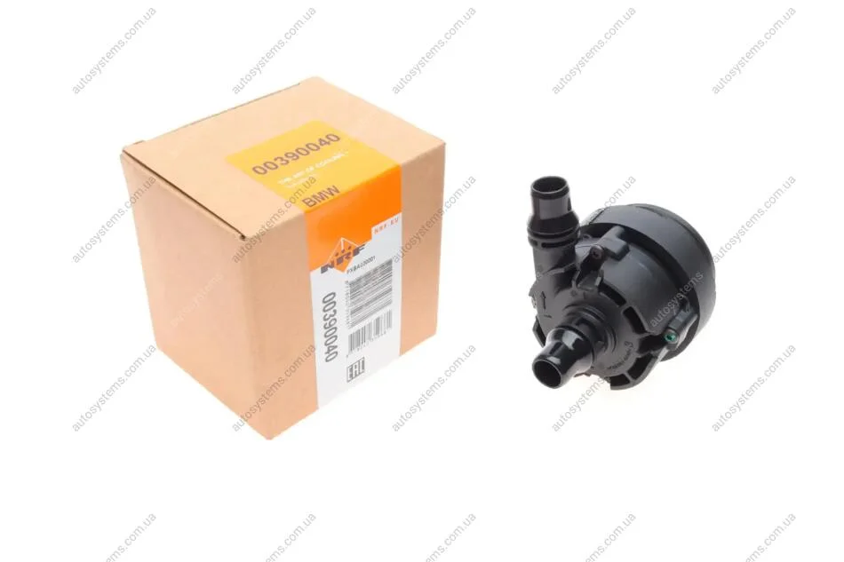 Насос системи охолодження (додатковий) BMW 3 (F30/G20)/5 (G30) 13-(B47/B48/B57) NRF 390040 (фото 1)