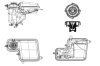 Бачок расширительный NRF 454034 (фото 5)