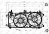 Вентилятор радіатора Fiat Doblo 1.3/1.9JTD 01- (з дифузором) NRF 47231 (фото 2)