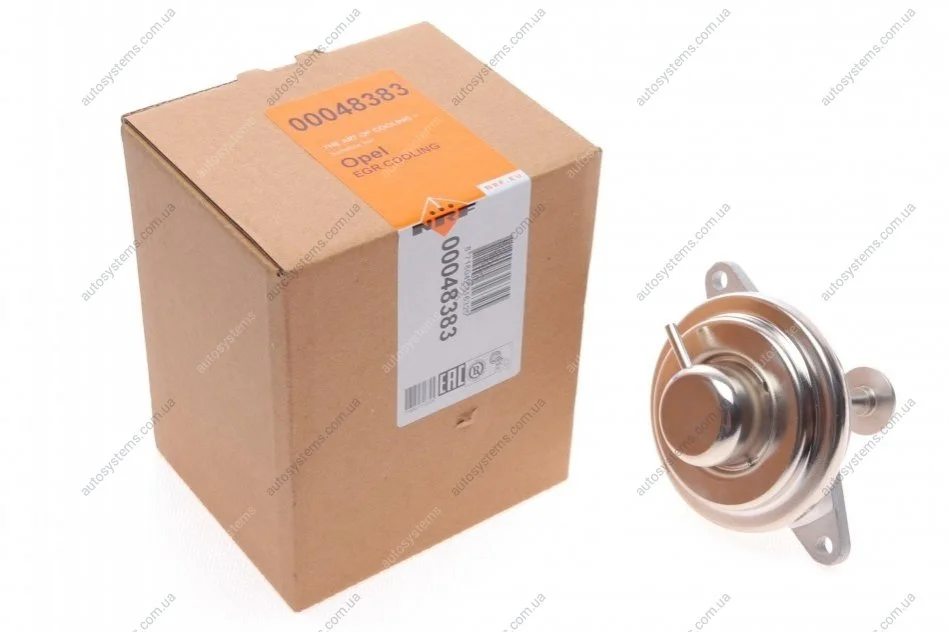 Клапан EGR Opel Astra G/Frontera/Omega B/Zafira A 2.0/2.2D 96-05 NRF 48383 (фото 1)