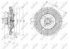 Муфта вентилятора MB E-class (W124)/C-class (W202) 1.8-2.3 93-00 M111 NRF 49673 (фото 3)
