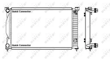 Радиатор NRF 50543A
