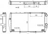 Радіатор охолодження Audi 100/200 1.6-2.3 76-90 NRF 51311 (фото 2)