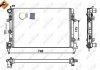 Радіатор охолодження Skoda Fabia/Rapid/Roomster/VW Polo 06- NRF 53024 (фото 2)