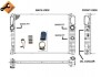 Радіатор охолодження MB E-class (S211/W211) 1.8-5.0 02-10 NRF 53422 (фото 2)